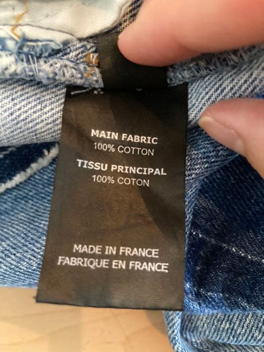 ヴェトモン　再構築　デニム　ジーンズ　levi’s