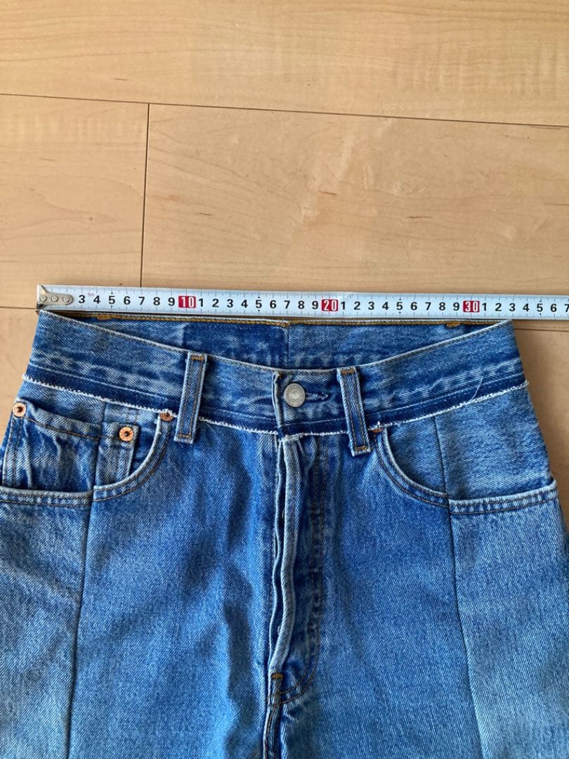 ヴェトモン　再構築　デニム　ジーンズ　levi’s