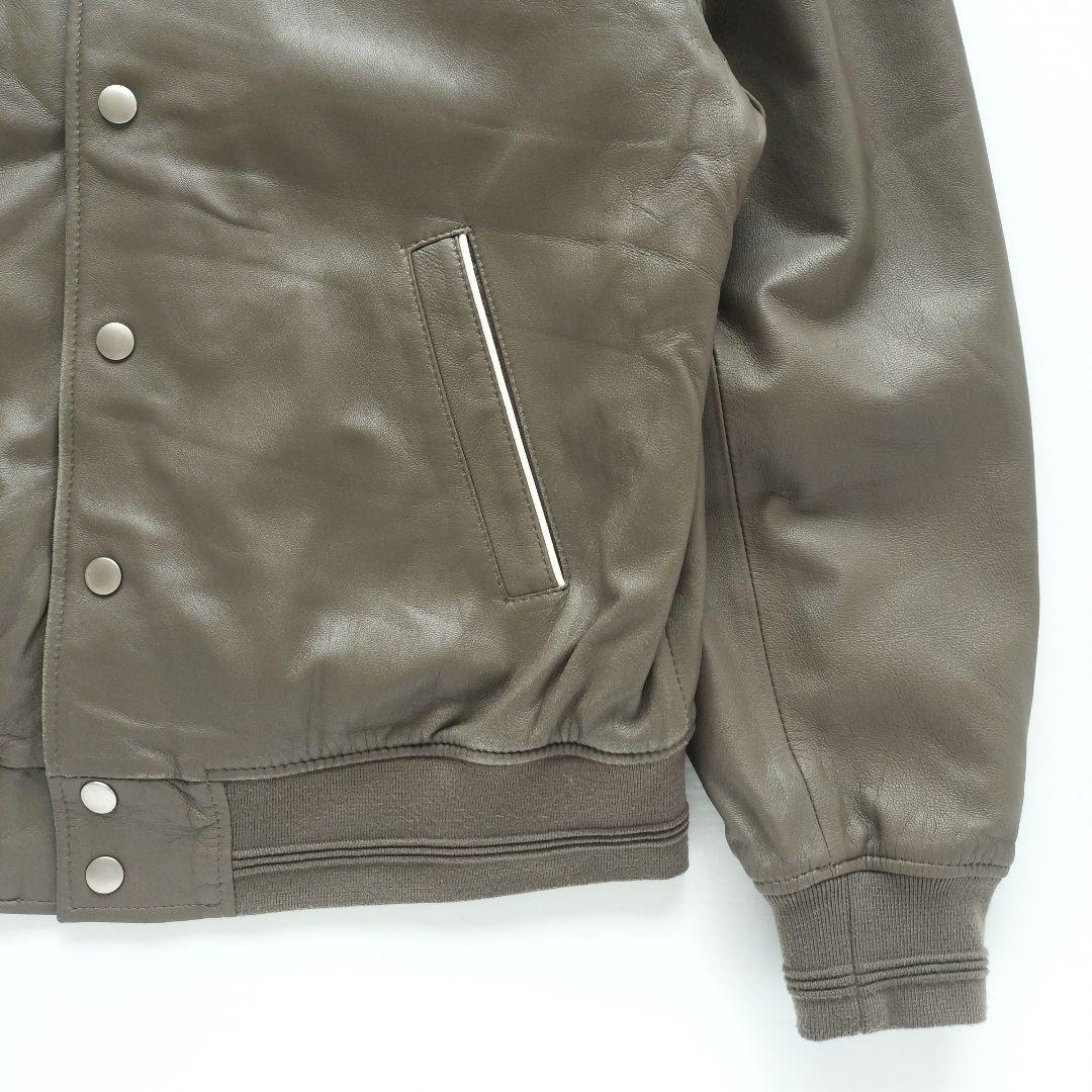 ドフジェーソン ラムスキン レザージャケット トープ【Ｌ】