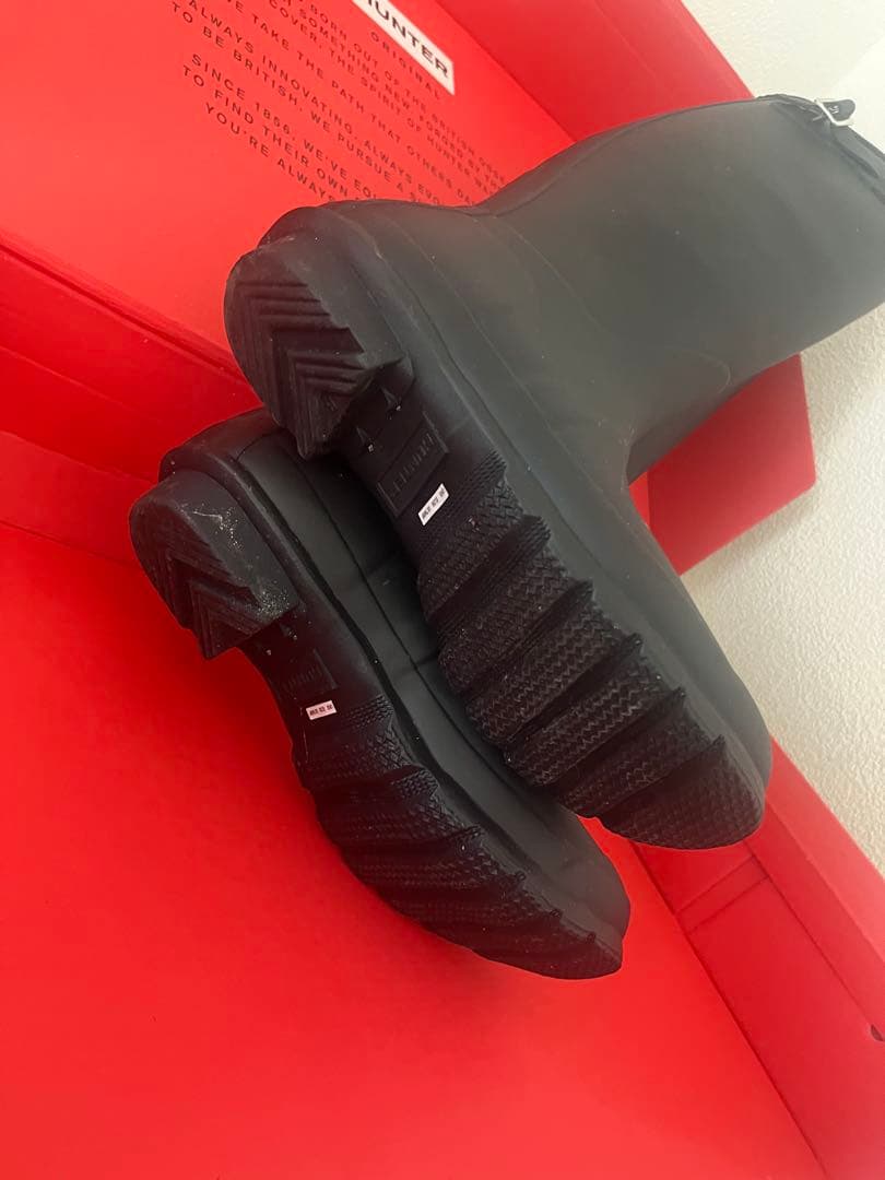 新品未使用　HUNTER 長靴　レインブーツ　 25センチ