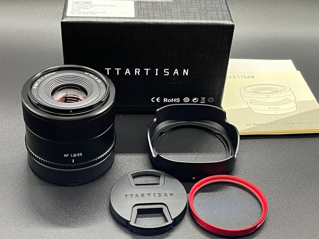 TTArtisan 35mm f/1.8Ⅱ 単焦点レンズ Zマウント