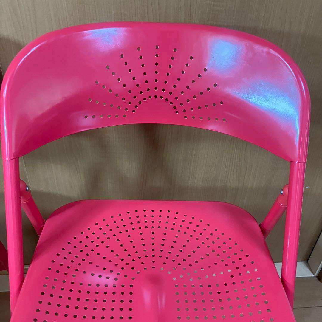 IKEA イケア FRODE フローデ　赤　二脚セット