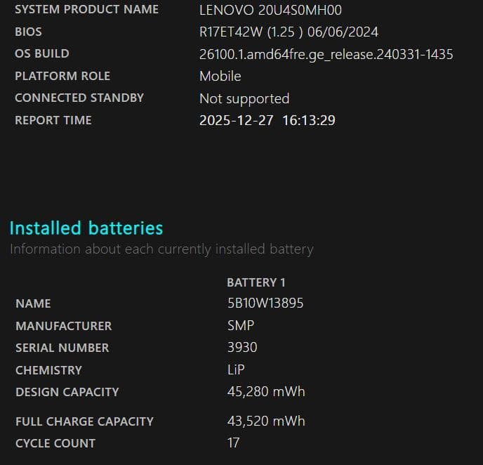 ThinkPad L15 Gen 1 10世代 i5 / 16GB / 1TB