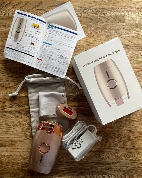 ★ムダ毛ケア フラッシュ式【MEスマートエピレーションプレミアム】光美容器未使用