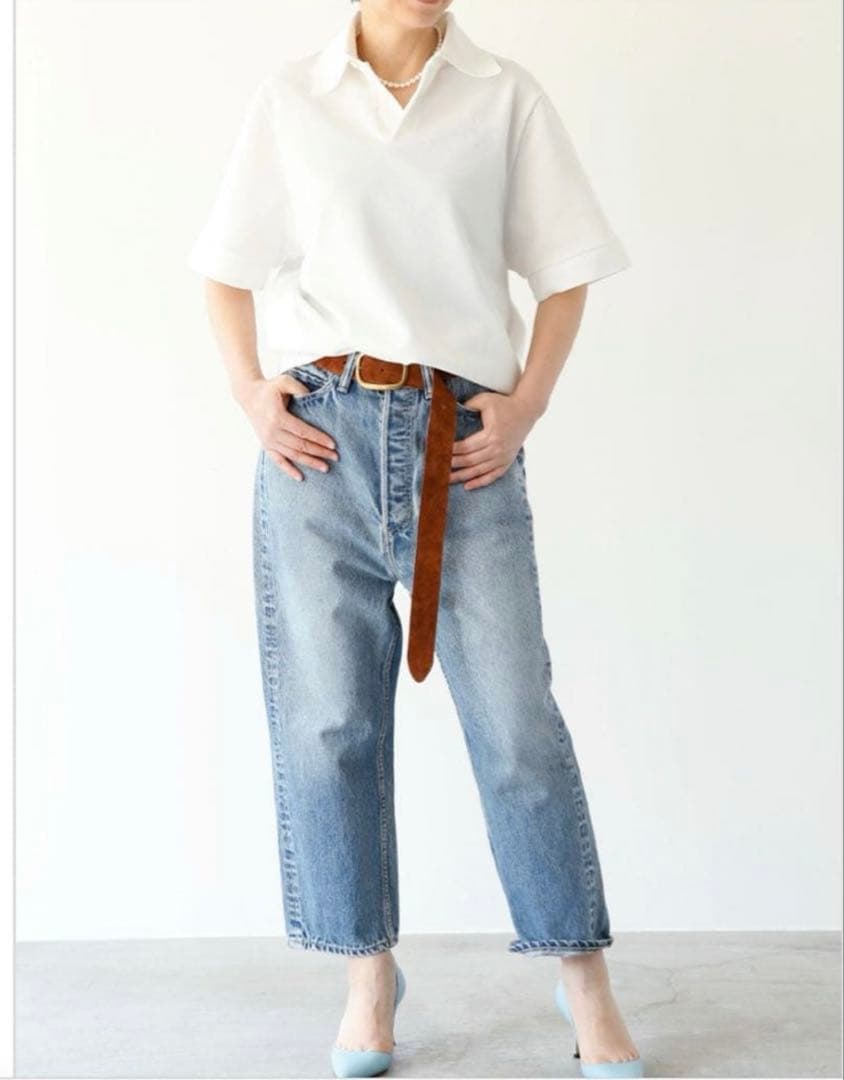 【完売品】MADISON BLUE サルエルパンツ 美脚×抜け感デニム