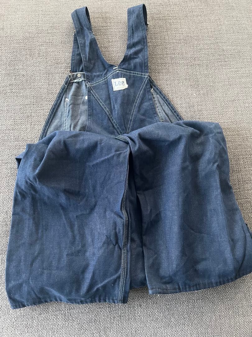 希少 70s Lee ヴィンテージインディゴオーバーオール USA製
