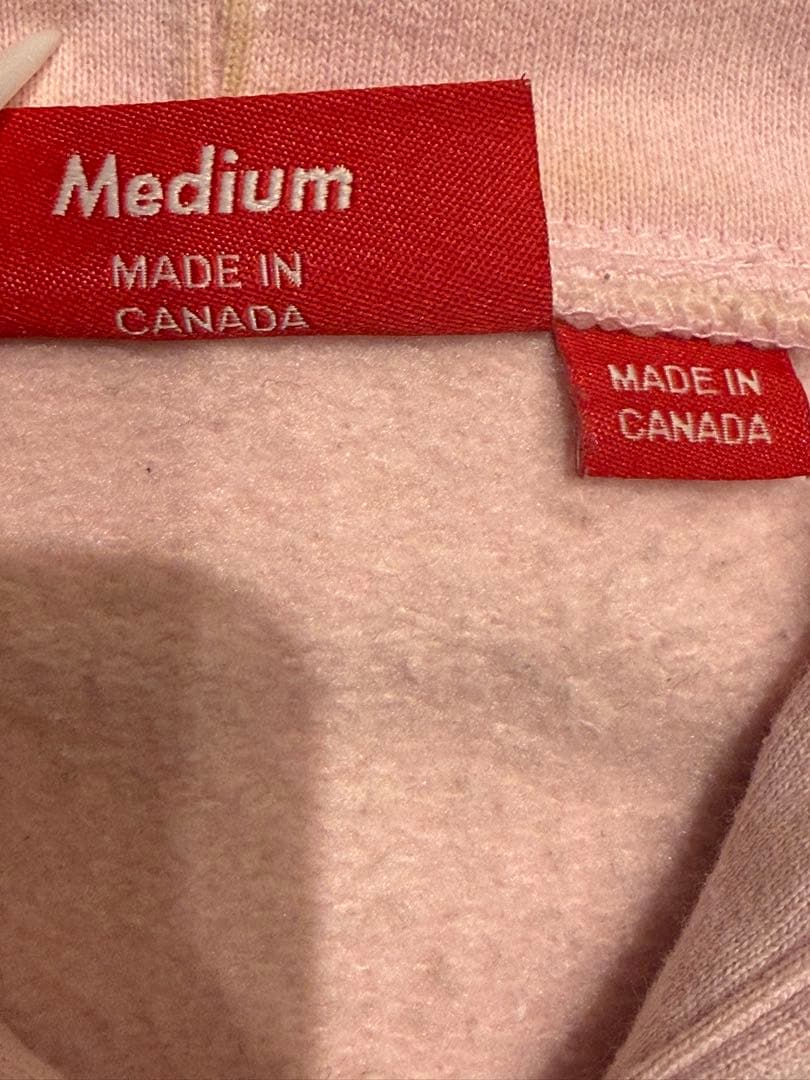 Supreme Small Box Logo ピンクパーカー