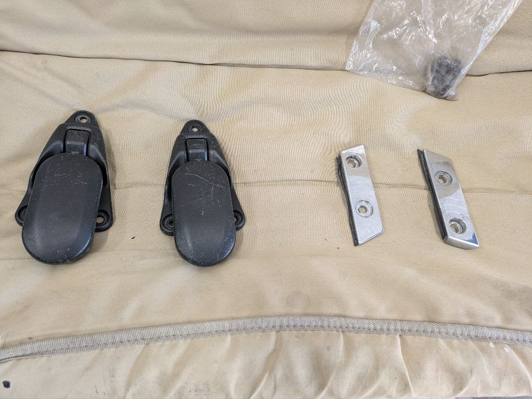 na8c na6cハードトップ用サイドヒンジ左右セット ブラック・シルバー