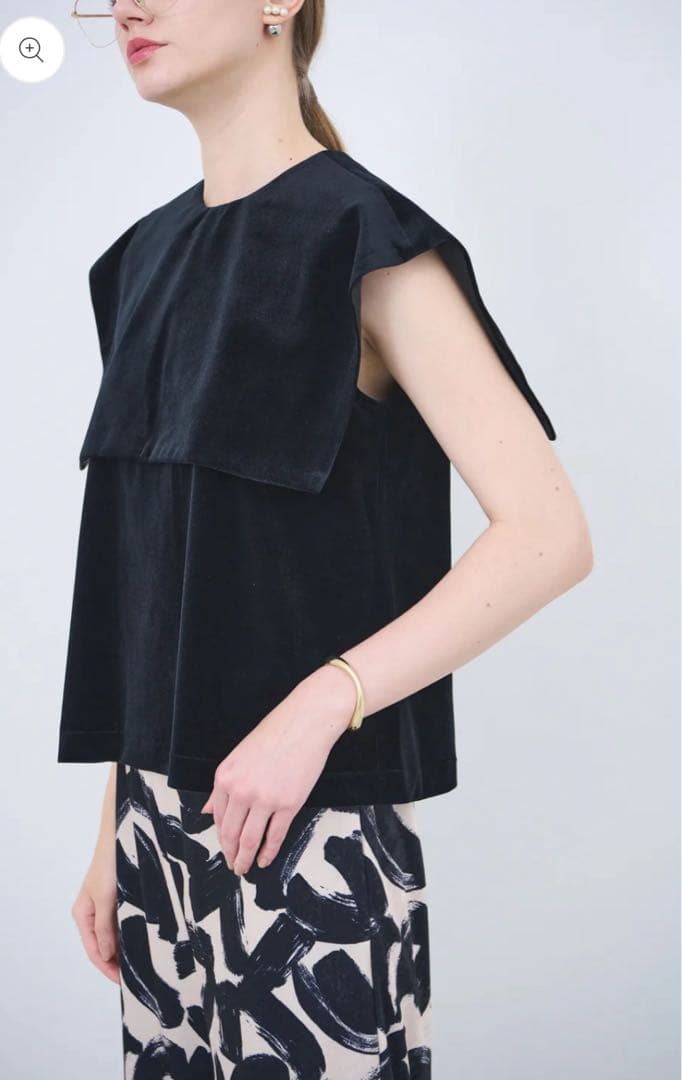 リテン liten Velour marine BL ブラック