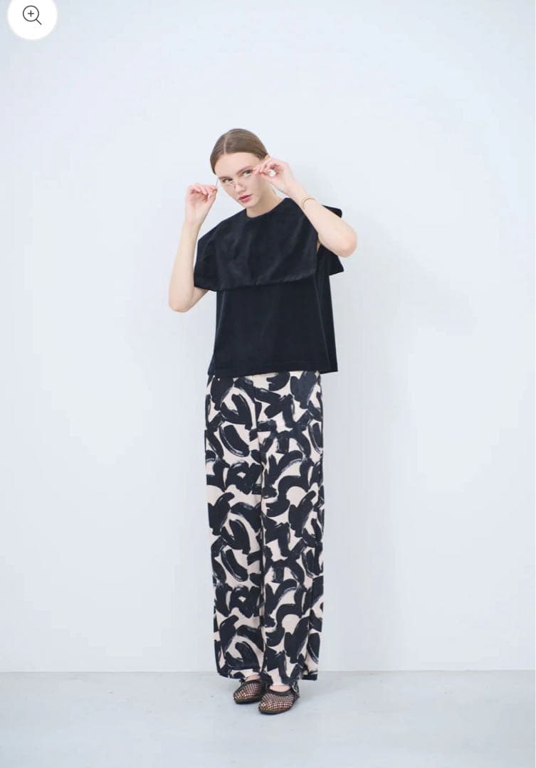 リテン liten Velour marine BL ブラック