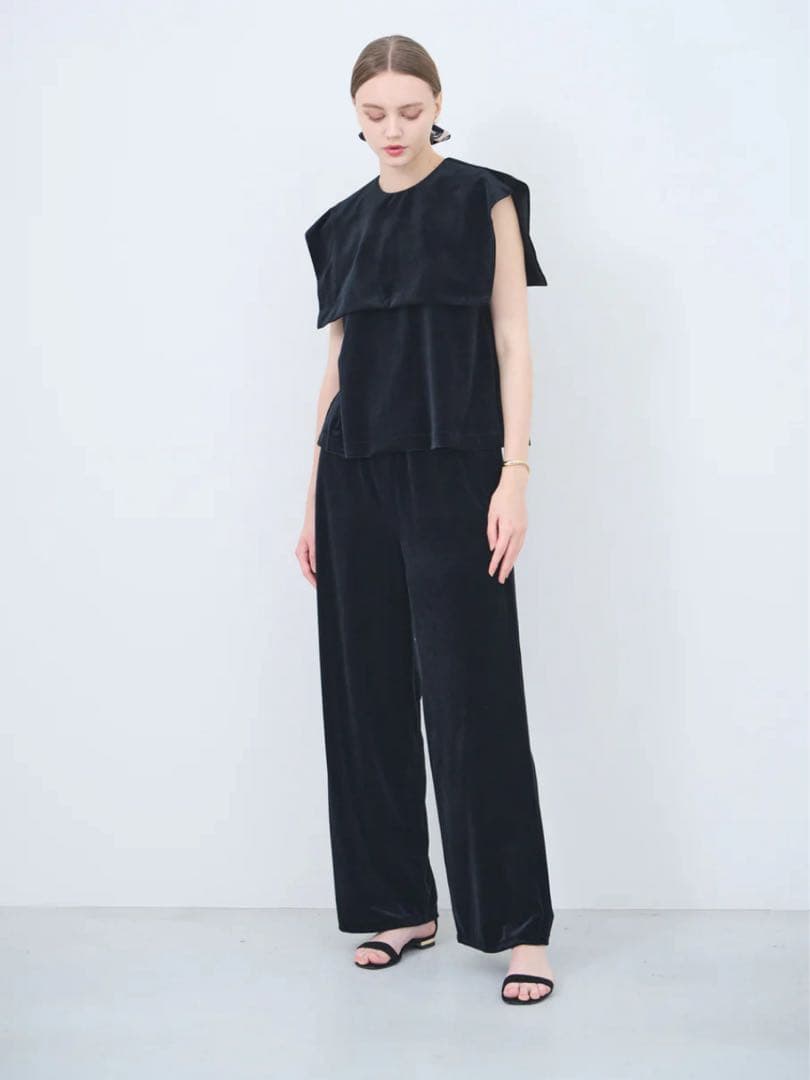 リテン liten Velour marine BL ブラック