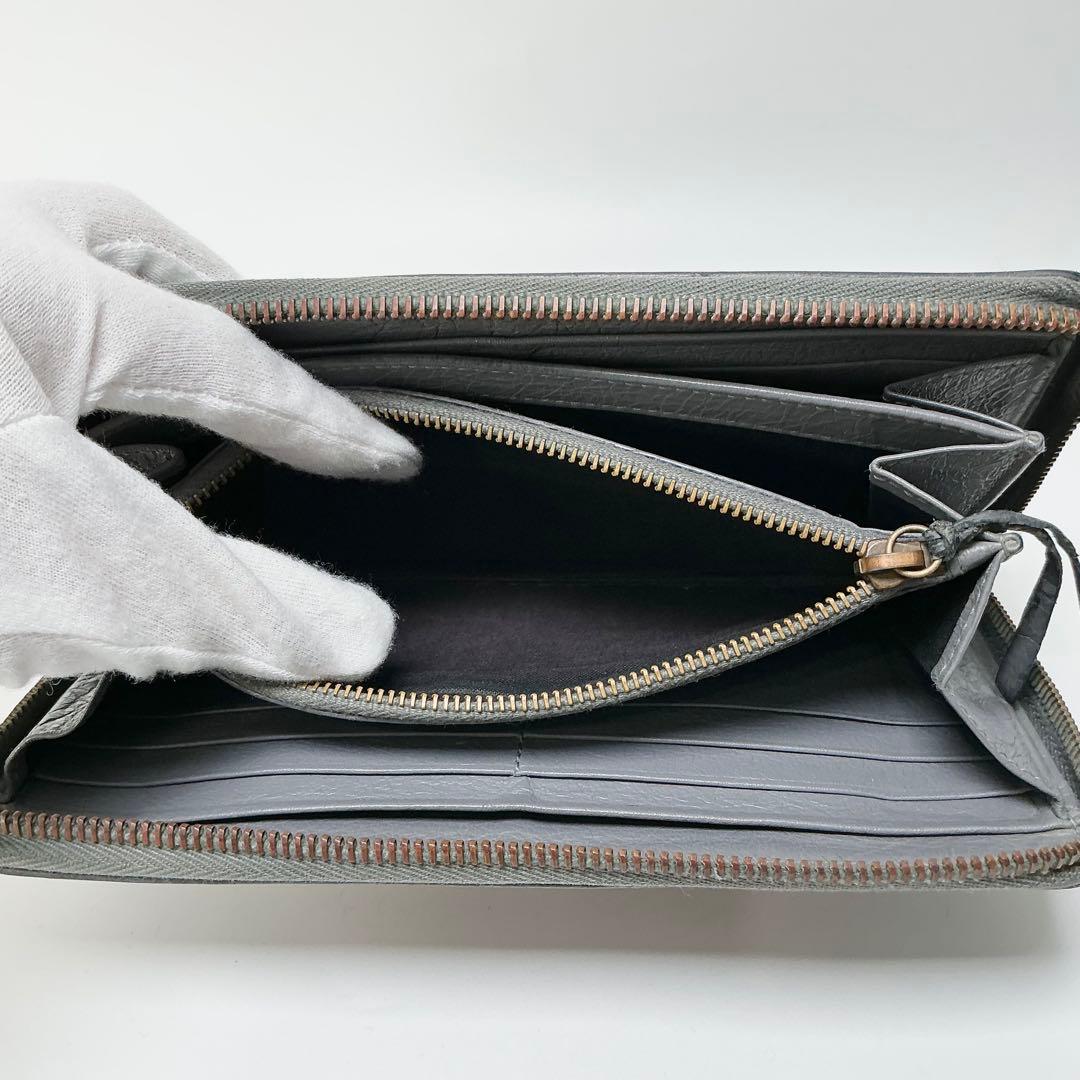 BALENCIAGA コンチネンタル グラフィティ ラウンドジップ