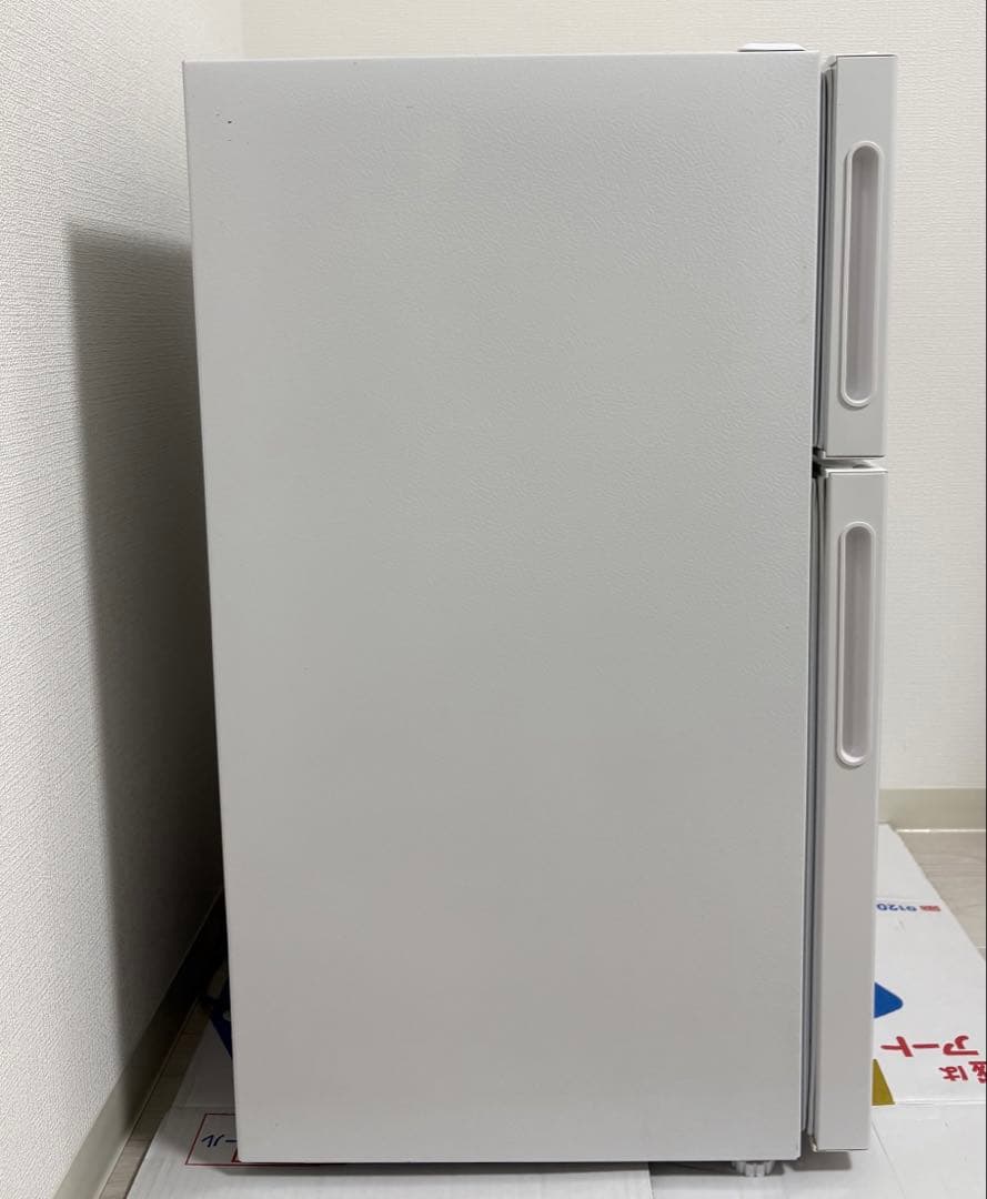 【2020年製／MAXZEN】小型冷蔵庫2ドア87L／JR087ML01WH