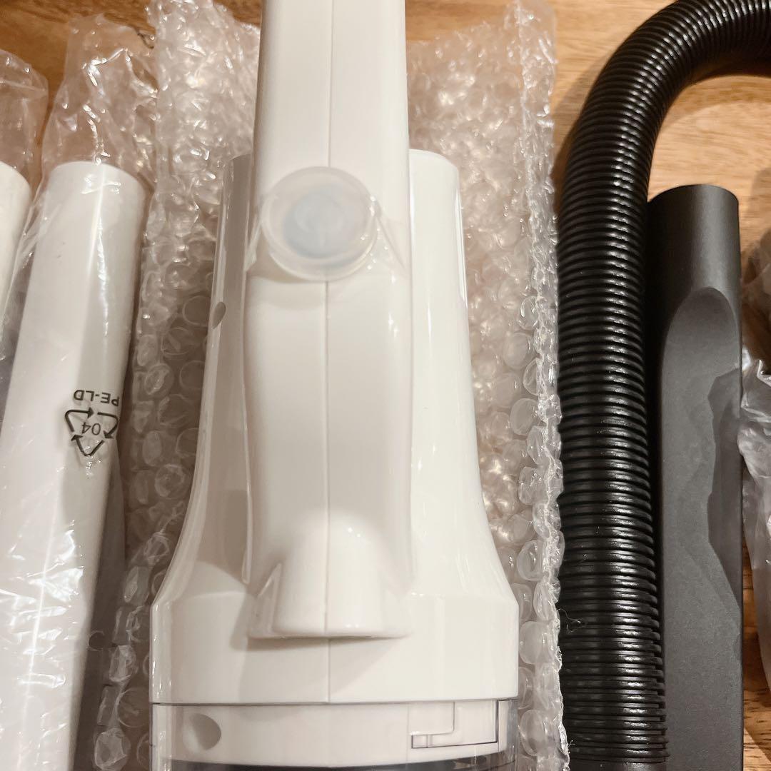 USB充電式 コードレス掃除機 ホワイト スティック ハンディ 両用