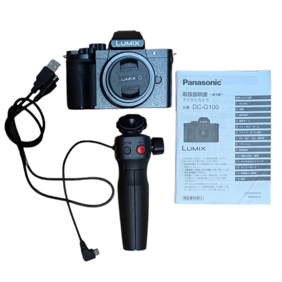1/31まで限定値下げ‼️PanasonicDC-G100 ミラーレス一眼カメラ