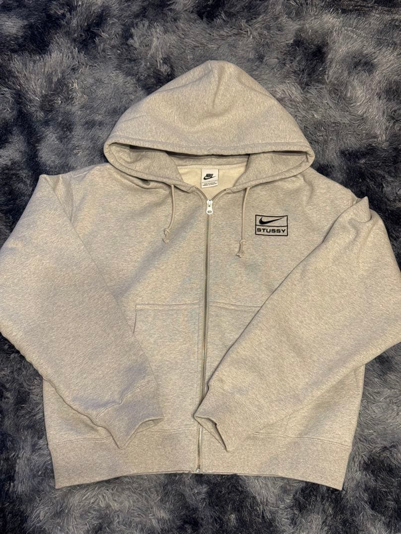 Stussy x Nike Fleece Zip Hoodie sサイズ