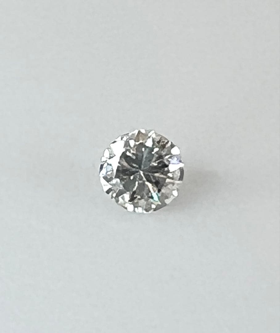 aima PT0.3ct 天然ダイヤフクリン片耳ピアス