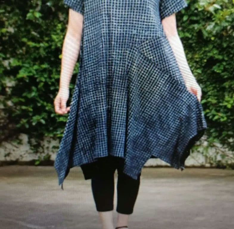 (専用です)ヨーガンレール リバシブル切り替えデザインチュニックワンピース素敵