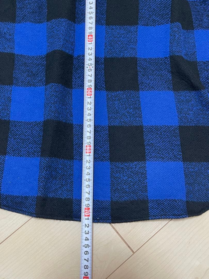 トップス WACKOMARIA BLOCK CHECK FLANNEL SHIRT