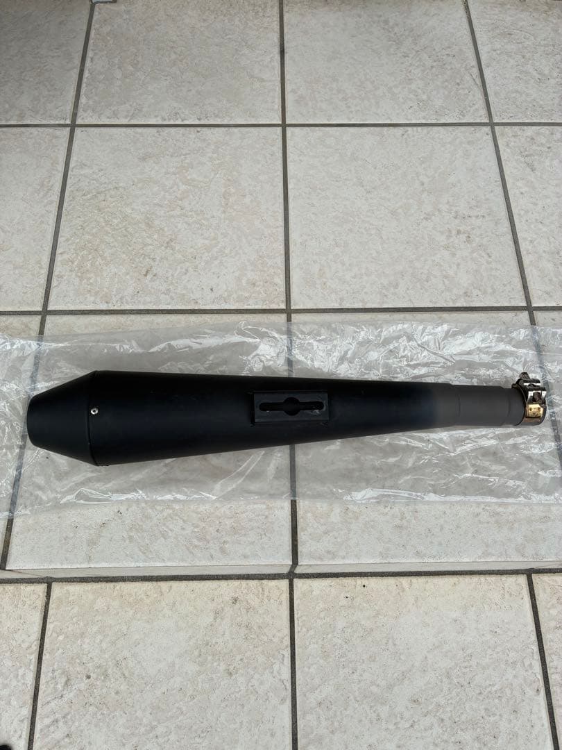 250TR FI対応 GOODSスリップオンマフラー テーパードコーン