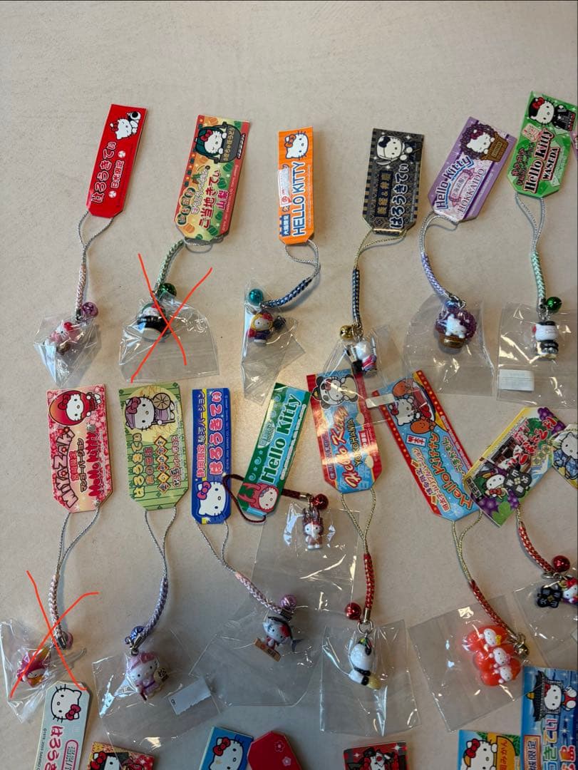 新品未使用　廃盤　希少　ご当地ハローキティ セット 50個セット　まとめ売り