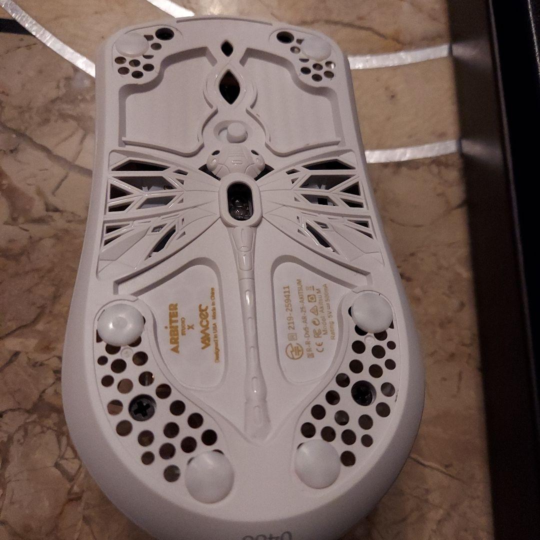 マウス・トラックボール AKITSU MEDIUM White