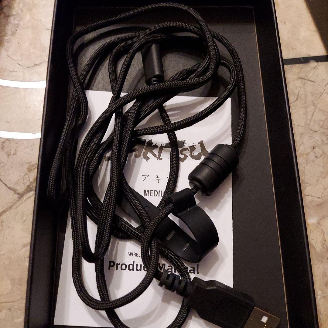 マウス・トラックボール AKITSU MEDIUM White