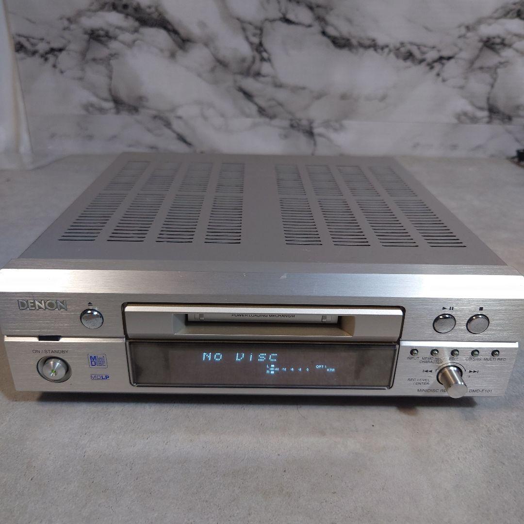 セール中！DENON DMD-F101 MDデッキ　MDプレイヤー/レコーダー