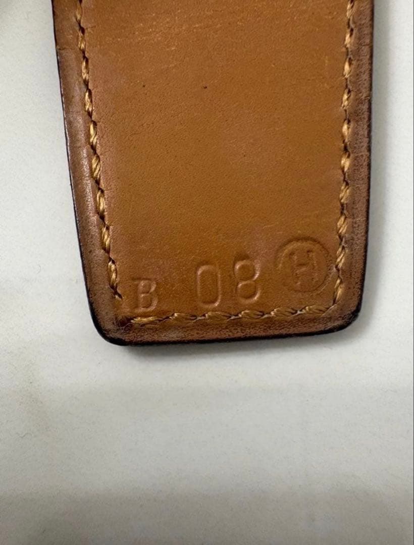 HERMES Hベルト ゴールド