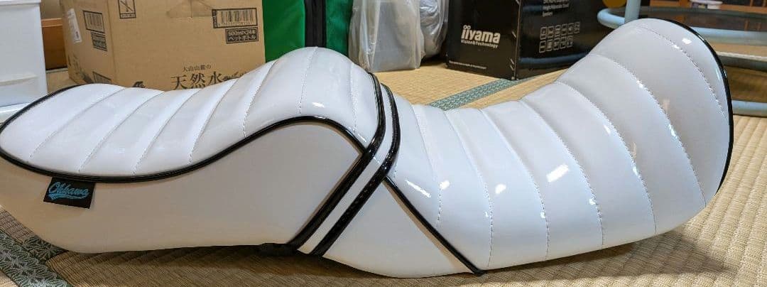 CB750 大川シート　タックロール　Ohkawa