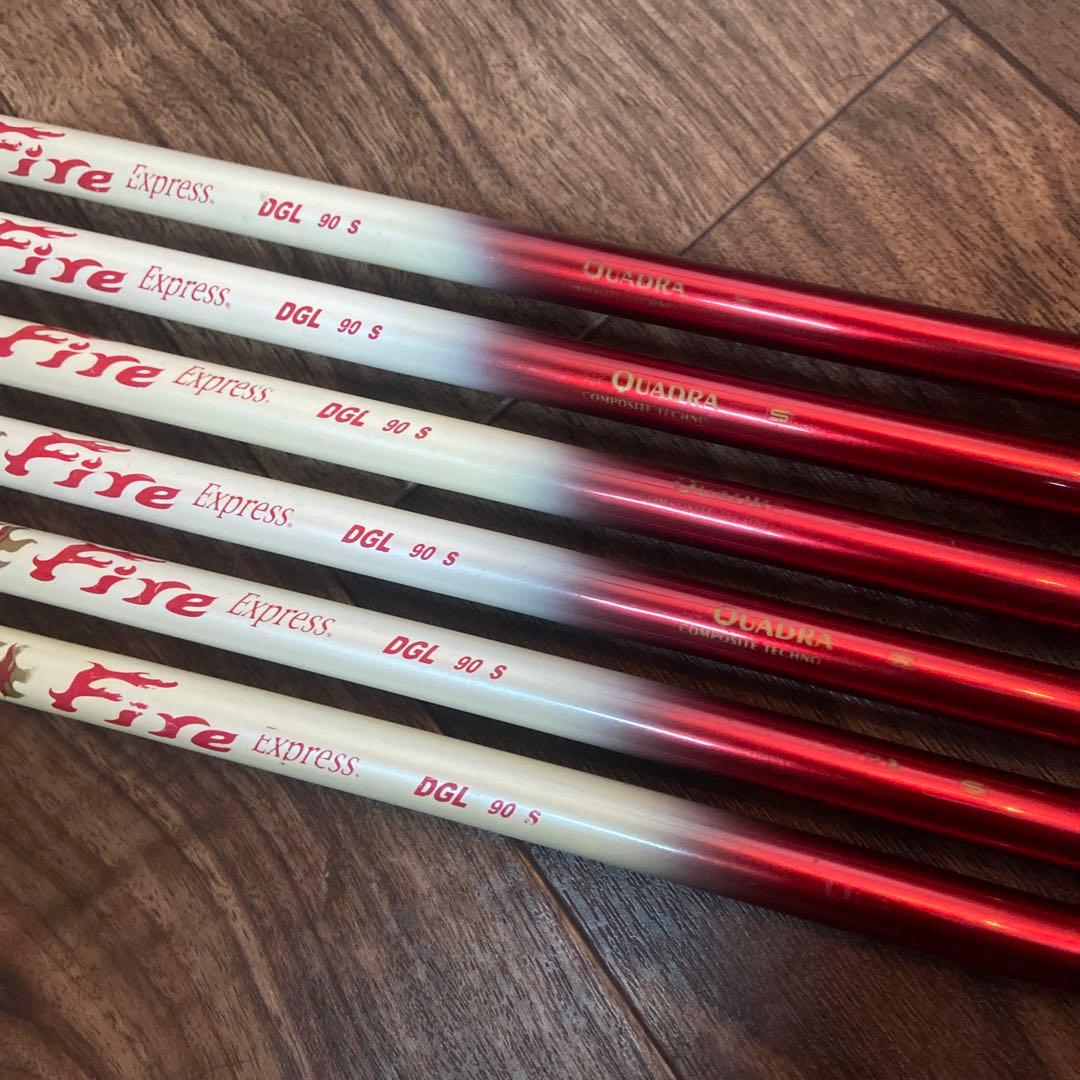 Fire Express DGL 90S #5〜PW 6本セット　アイアン用