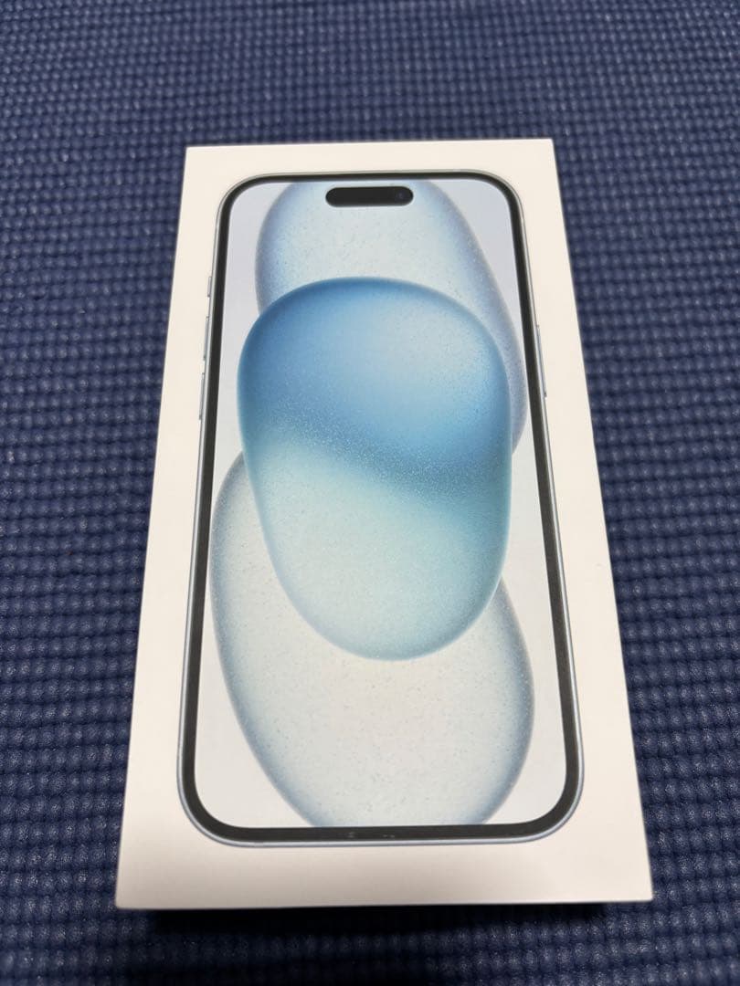 【新品未使用】Apple iPhone 15 ブルー 128GB 本体