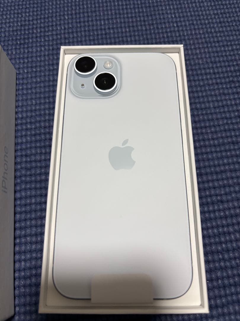 【新品未使用】Apple iPhone 15 ブルー 128GB 本体
