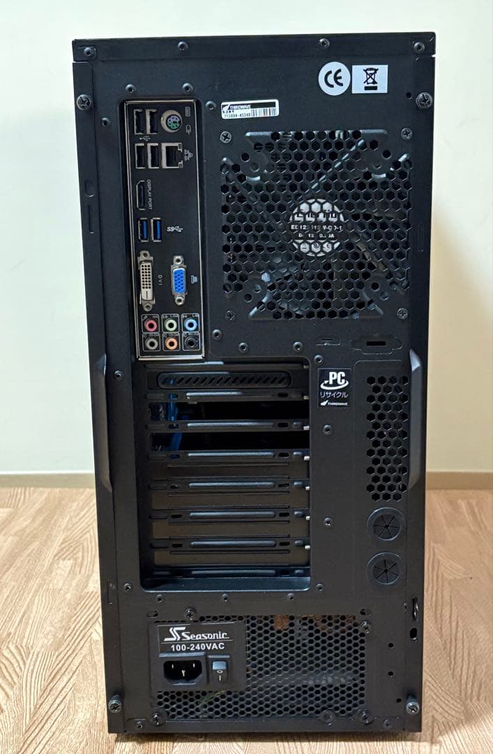 自作PC/Core i7-4770K/メ16/256GB/Office2021