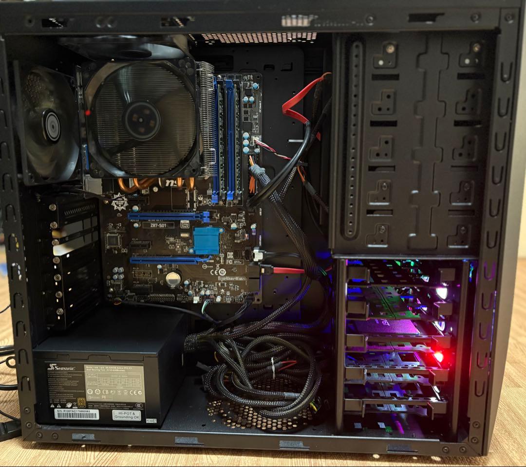 自作PC/Core i7-4770K/メ16/256GB/Office2021