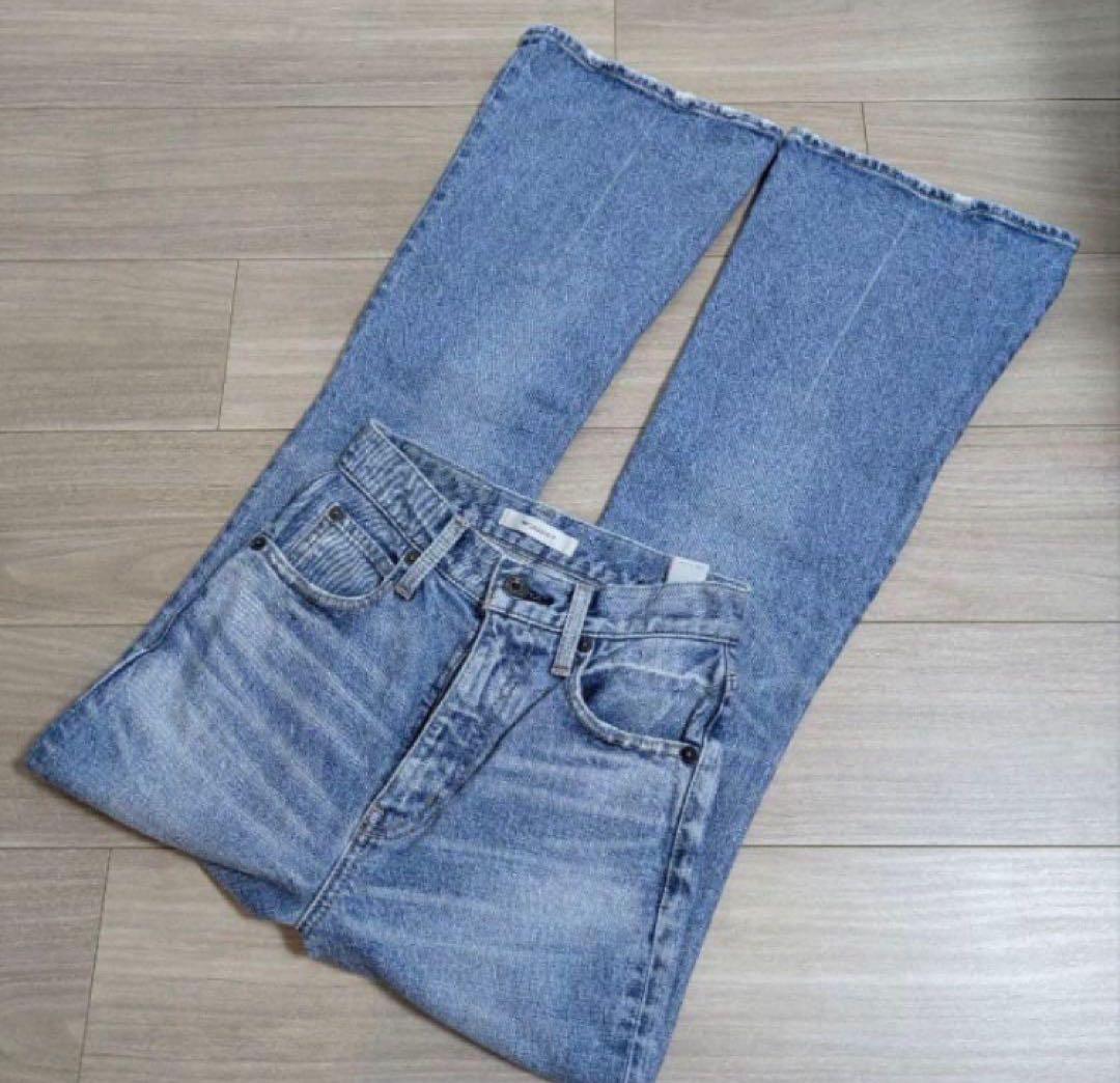 【moussy】 MVS FLARE フレア DENIM デニム 23 y2k