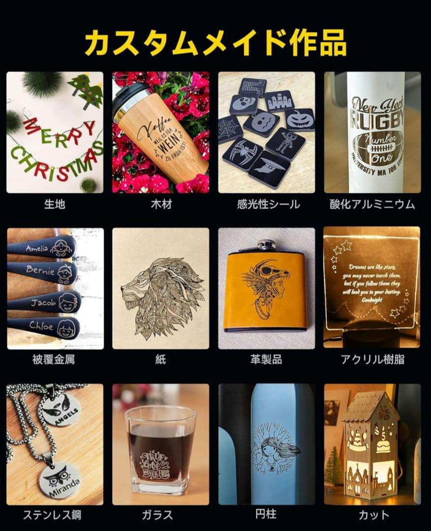 レーザー彫刻器セット