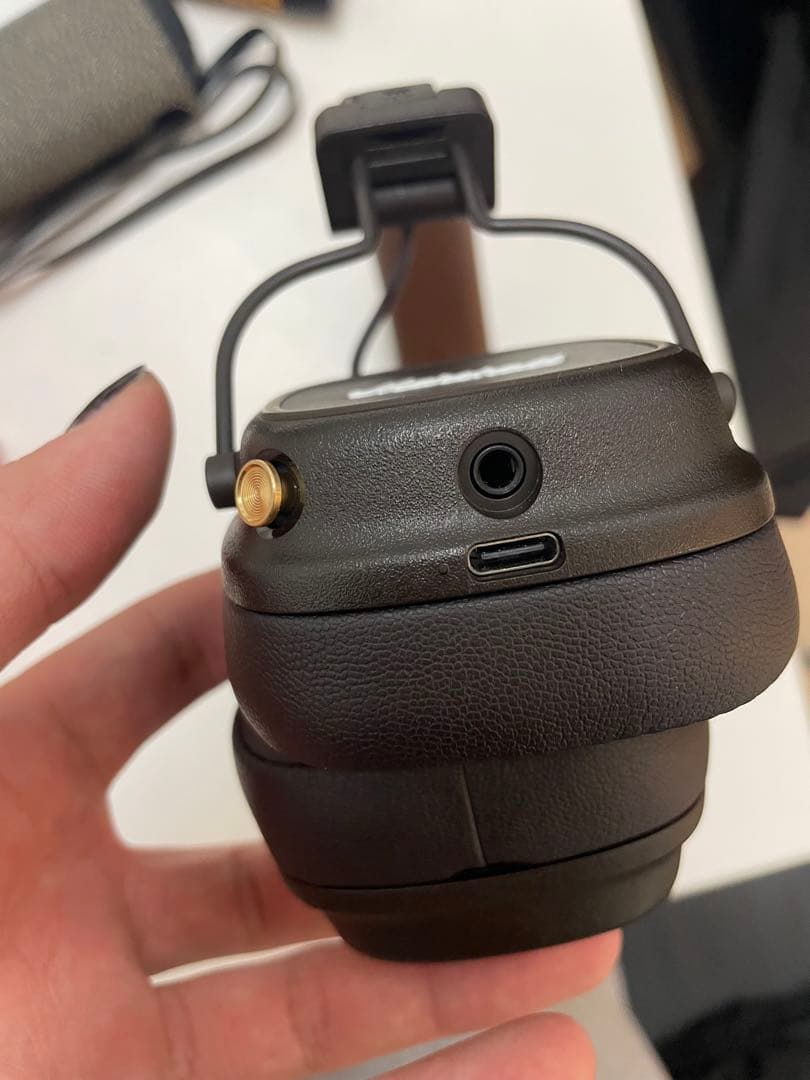 正規品】Marshall Major IV ワイヤレスヘッドフォン　ブラウン