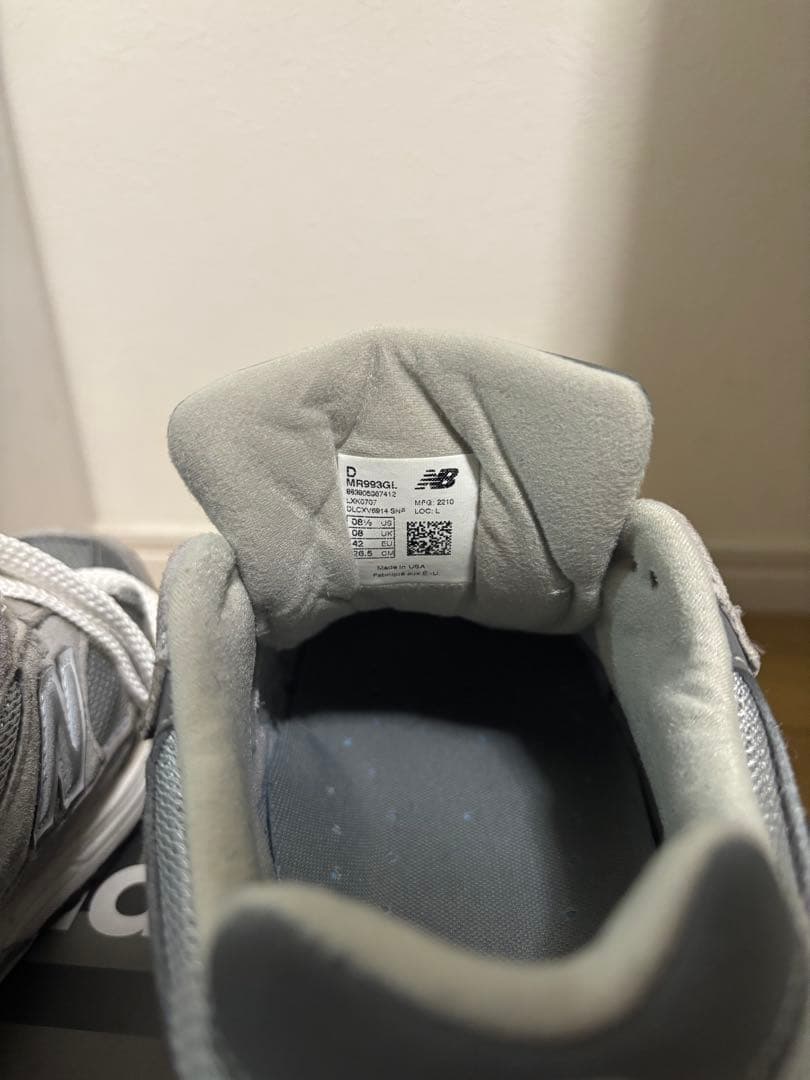 ニューバランス　MR993GL　26.5cm　USA製