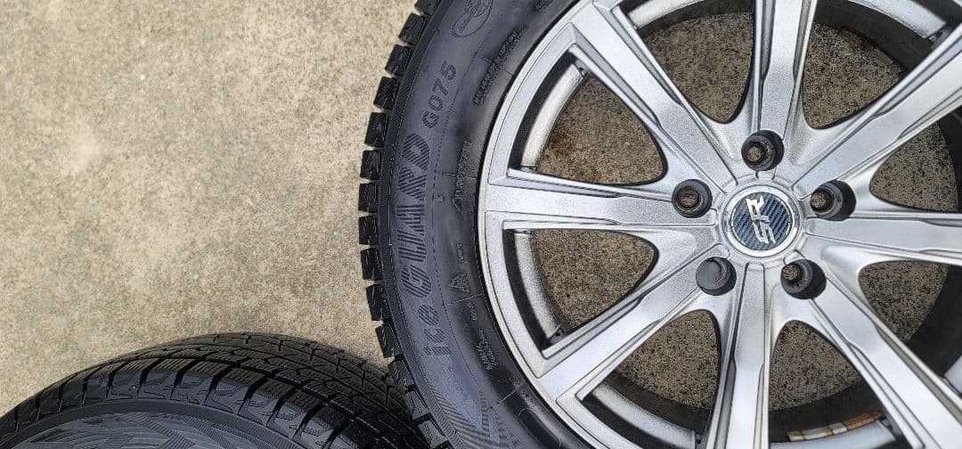 値下げ　ヨコハマ スタッドレス アイスガードG075 17inホイール4本セット