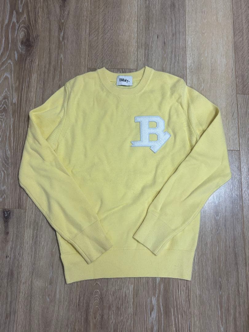 Bibiy Bロゴトップス　イエロー