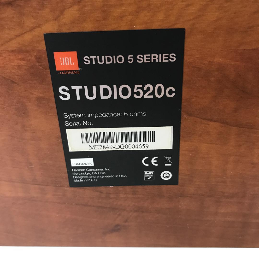 美品 JBL 5シリーズ STUDIO520C 2wayセンタースピーカー