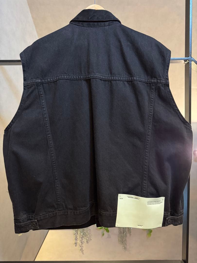 off-white デニムベスト