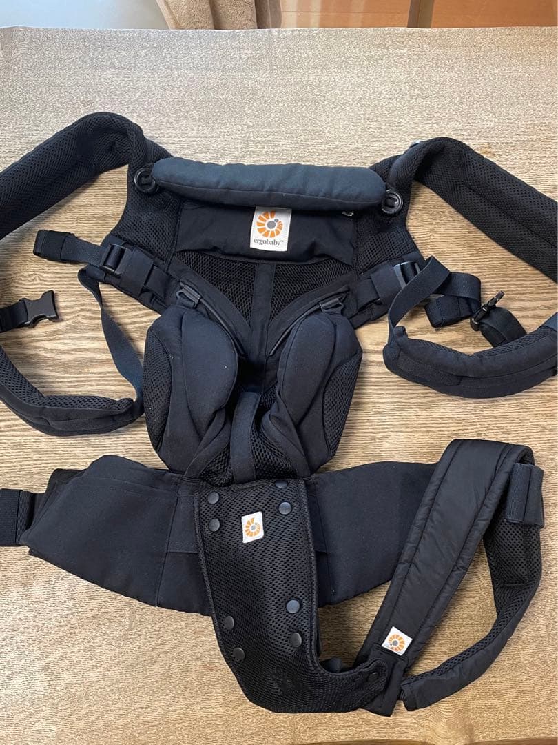エルゴベビー ベビーキャリア OMNI360 クールエア ブラック