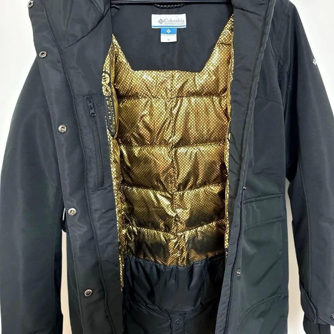 げさ吉　コロンビア ダウンジャケット　レディースロング　オムニヒート　M