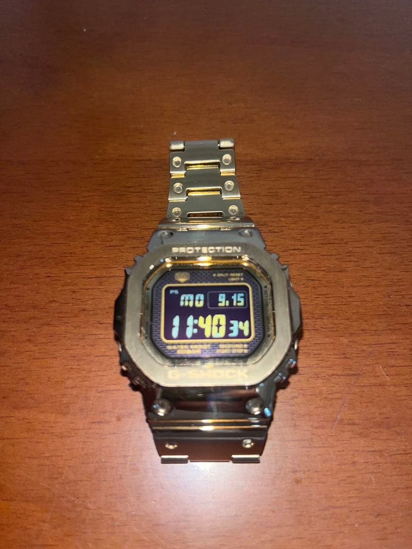 【⭐️値下げ⭐️美品】G-SHOCK GMW-B5000 ゴールド腕時計