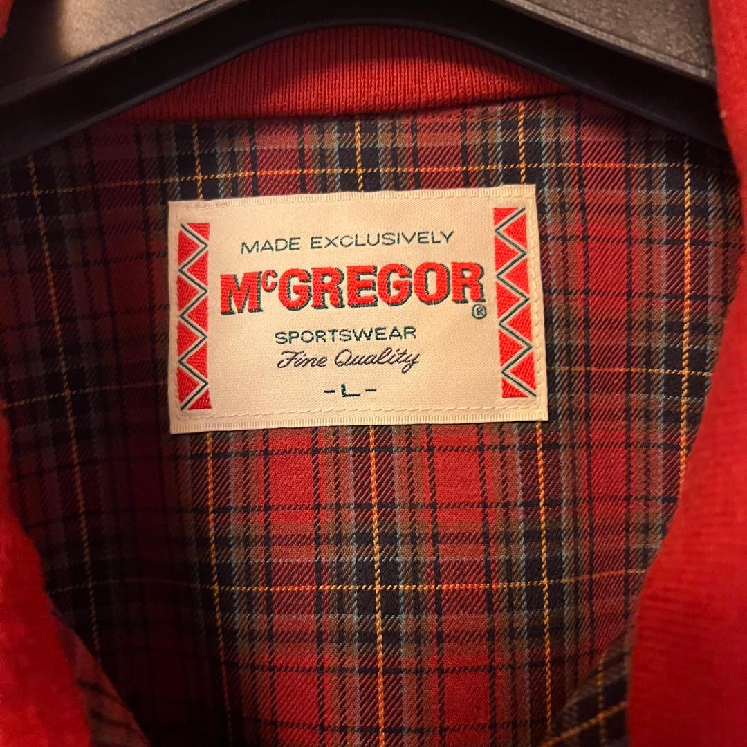 ぽ*ょ様 非売品 90年代 ヴィンテージ McGREGOR マックレガー 赤 ジ