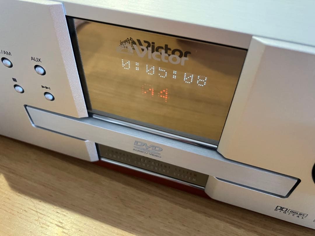 Victor ビクター　ウッドコーン EX-A1 コンパクトコンポ　リモコン付き