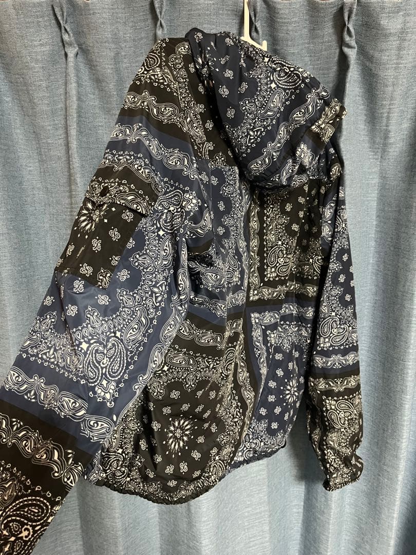 REPLAY バンダナ柄 マウンテンパーカー