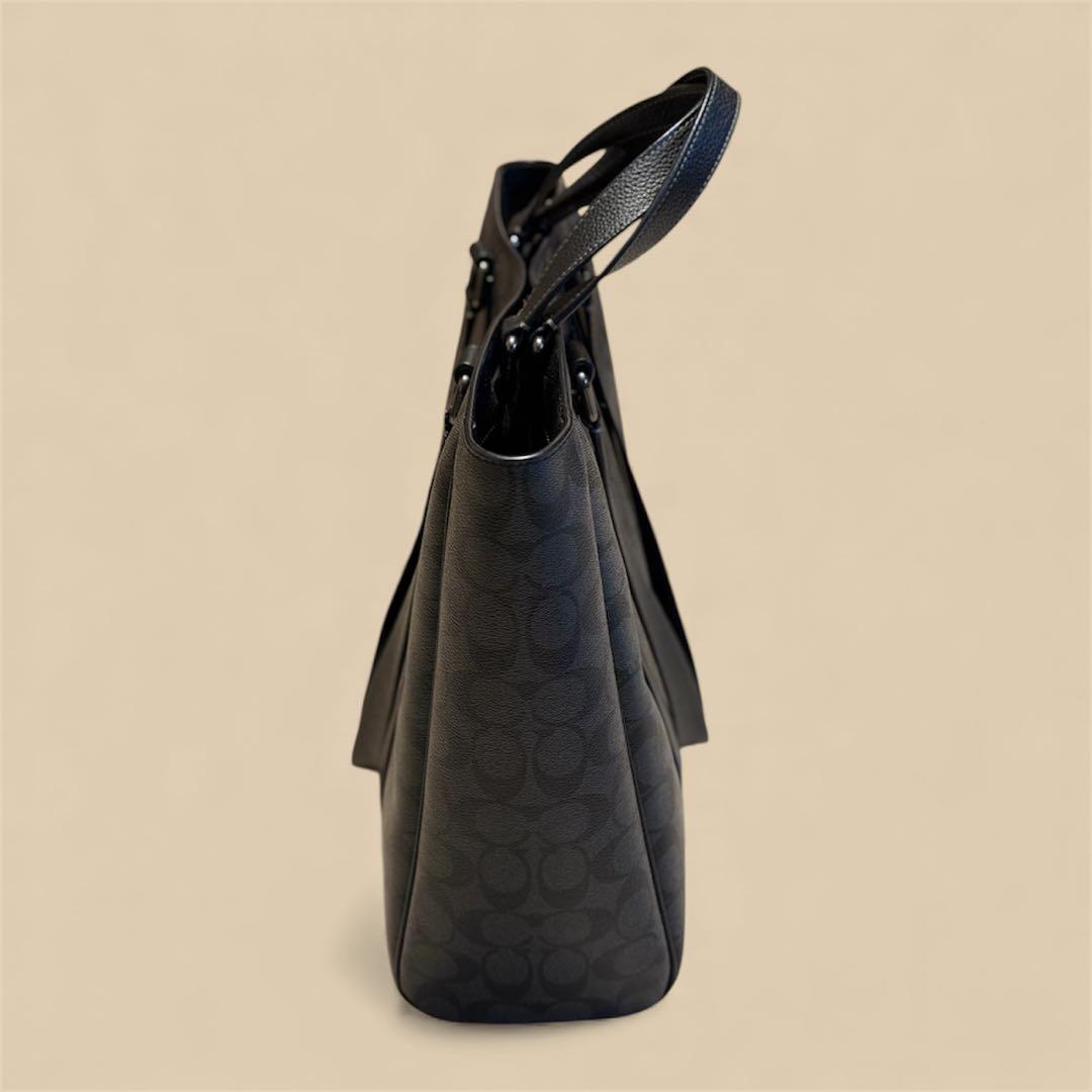 COACH ハドソン ダブル ハンドル トート・シグネチャー キャンバス